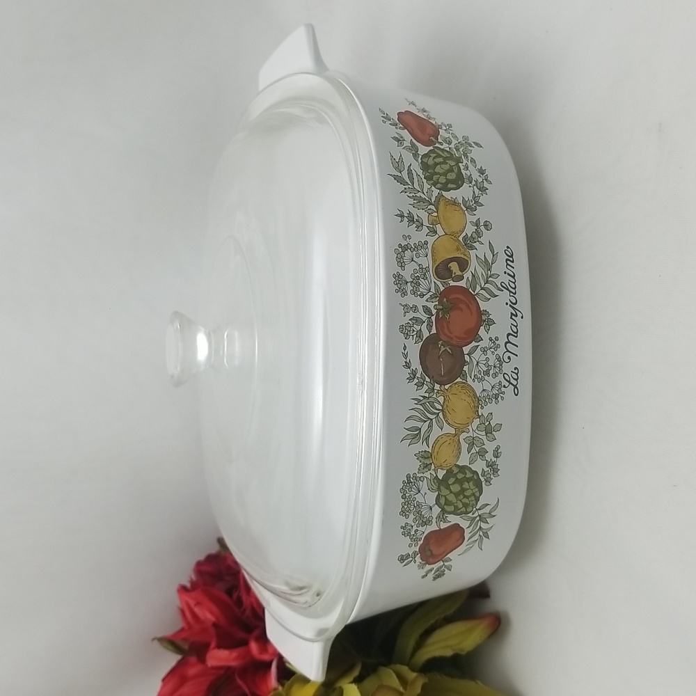 Corning Spice of Life 2 Quart Cassarole with Lid